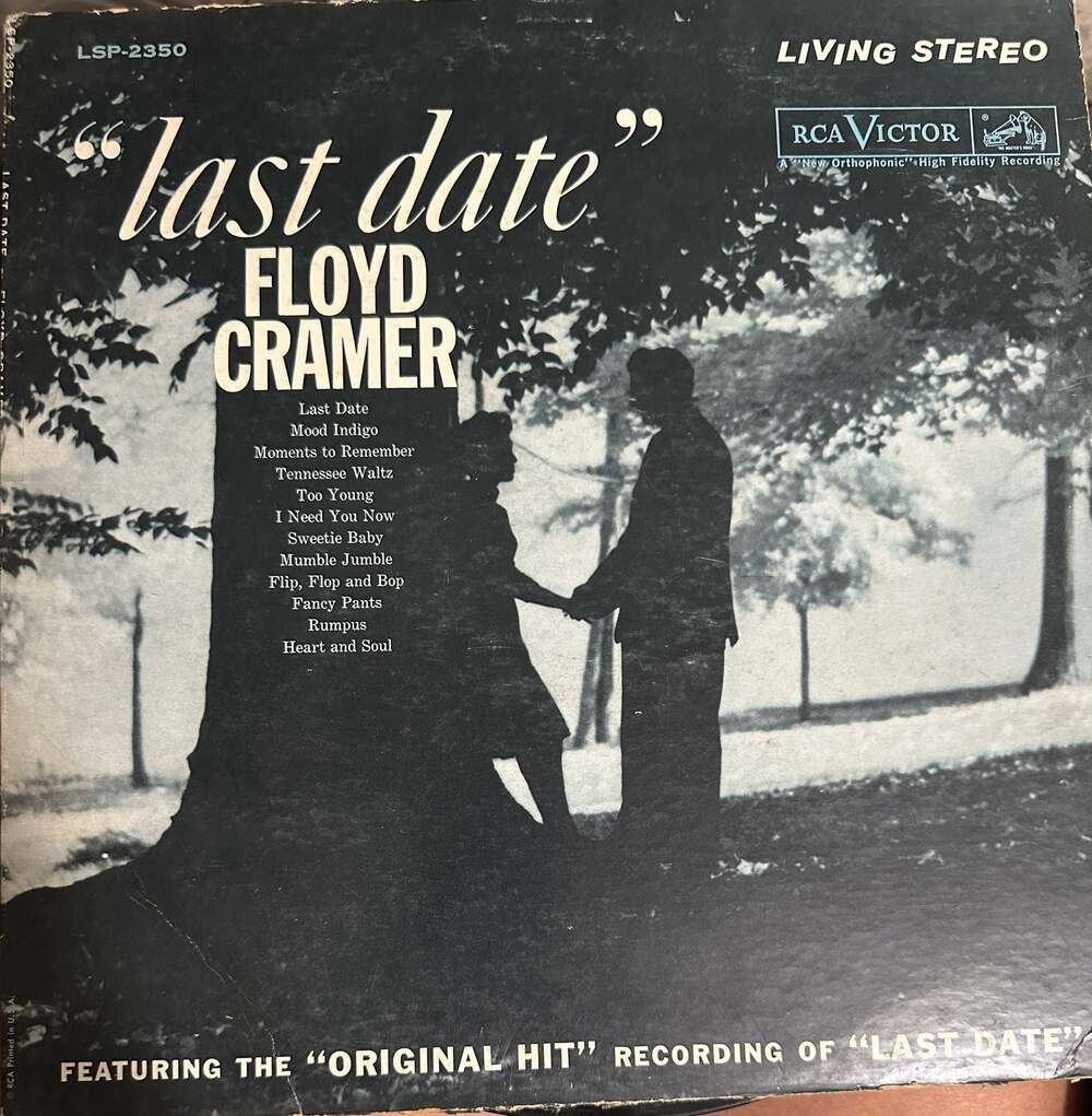 Floyd Cramer - Last Date Vinyl LP (RCA Victor LSP-2350)